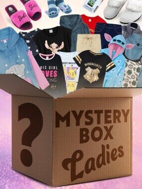 Ladies Mystery Box - Assorted Graphic Tops & Cozy Wear.